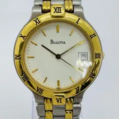 BULOVA Longchamp 不動 リューズ不良 箱・余りコマ付 O-108 - メルカリ