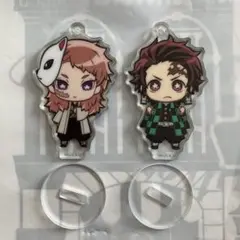 鬼滅の刃　ここみえ　アクリルコレクション　炭治郎　錆兎　2点セット