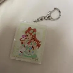 アイカツスターズ早乙女あこ描き下ろしイラスト アクリルキーホルダー