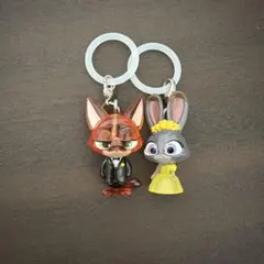 ズートピア2 めじるしアクセサリー　ニック＆ジュディセット
