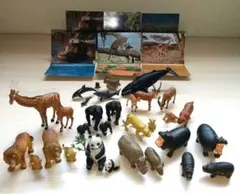 バンダイ　世界自然動物　フィギュア　まとめ出品 31体セット