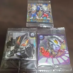 ウルトラマンシールウエハース 3枚セット