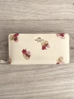 [COACH] 花柄 長財布 コーチ