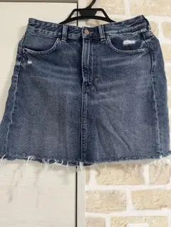 H&M デニムミニスカート