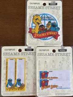 セサミストリート ワッペンセット
