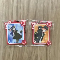 プロセカ　サンリオコラボ　ラバーキーチェーン　白石杏　東雲彰人　2個セット