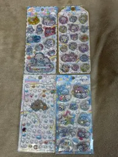 正規品 あわわちゃん シール ４枚まとめ売り