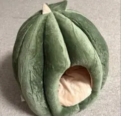 펫 하우스 호박 모양의 쿠션 애완 동물 돔