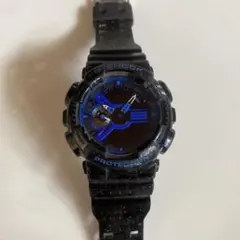 G-SHOCK GA-110 黒/青 200m防水 デジタル腕時計のサムネイル