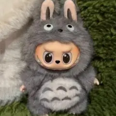 【残りわずか☆】Labubu ラブブぬいぐるみ着替えせ （トトロセット）