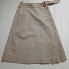 ★タイムセール★ベージュ プリーツスカート