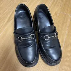 HARE ビットローファー 厚底 ブラックのサムネイル