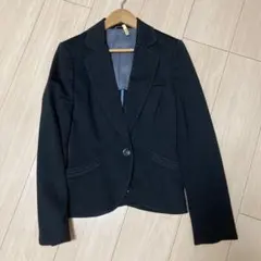 テーラードジャケット　ブラック