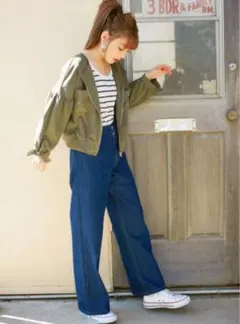 新品タグ付き♡GRL リボンデザインノーカラージャケット