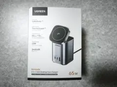 UGREEN 卓上ワイヤレス充電器 PD65W+Qi2&PD60Wケーブル付き