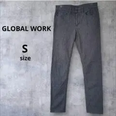 グローバルワーク☆スキニーパンツ【Ｓ】ダークグレー☆デニム風☆ストレッチ☆