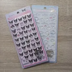 【正規品】ボンボンドロップシールミニ　サンリオ　クロミ・シナモロール