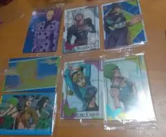 ジョジョの奇妙な冒険 ストーンオーシャン カード　７枚セット