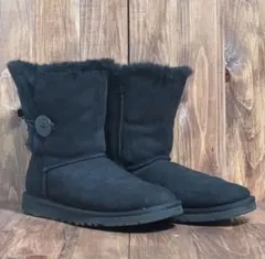 UGG Australia ムートンブーツ ブラック23cm