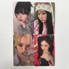 aespa hotmess トレカ　強力サーポートショップ　特典