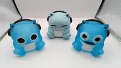 ブルーハムハム（BLUE HAMHAM） ソフトフィギア 3匹セット