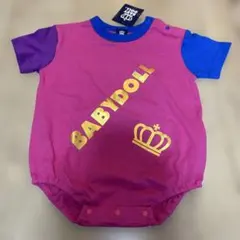 BABYDOLL ピンク ベビーロンパース 80cm