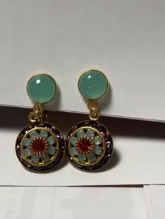 GEMUU イヤリング ハンドメイド クリーマ購入 未使用に近いのサムネイル