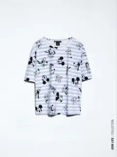 SALE❤️ZARA×Disney♡コラボ♡ボーダー オーバーサイズTシャツ♡新品