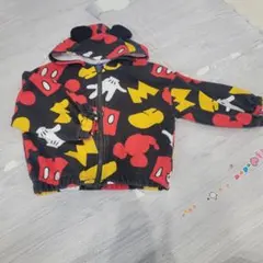 ディズニー ミッキーマウス柄 パーカー 100cm