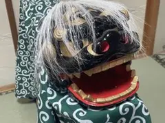 はなちゃん様専用　特注黒獅子　昼神小獅子造形工房作