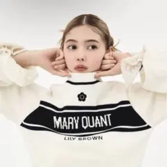 【LILY BROWN×MARY QUANT】ジャガードニット