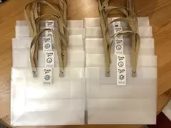 透明ギフト袋 19枚セット　Thankyouシール付き