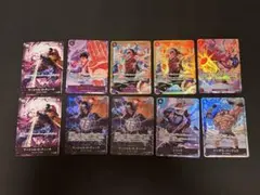 ワンピースカード パラレル シークレット ルフィ まとめ売り