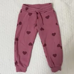エイチアンドエム H&M スウェット ピンク ハート 90 92