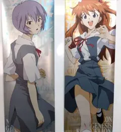 新世紀エヴァンゲリオン レイ・スカ　スティックポスター　2枚セット