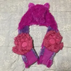 チェシャ猫 ファンキャップ マフラー ディズニー
