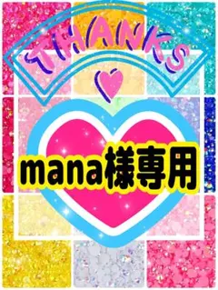 mana様専用╰(*´︶`*)╯♡