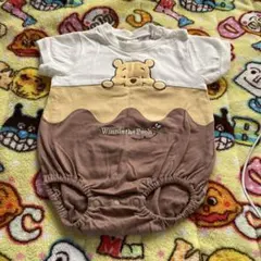 くまのプーさんロンパース