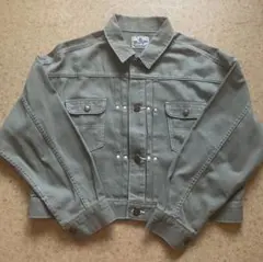 Wrangler オリーブグリーン デニムジャケット