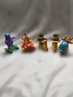 d*9様 マクドナルド キャラクター フィギュア ５体セット