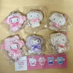 サンリオキャラクターズ フィンガーパペット ガチャガチャ キティ マイメロクロミ