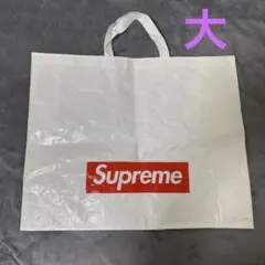 Supreme ショップ袋 大サイズ 白