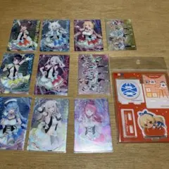 ホロライブ　ウエハースカード　アクスタ
