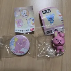 くら寿司　Cookie　キーホルダー&缶バッチ