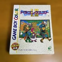 【箱説明書付き】ドラゴンクエスト1・2　ゲームボーイカラー