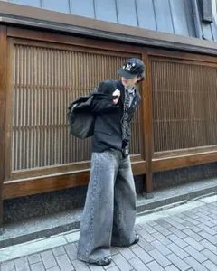 jcaesar 変形バギーデニム　円堂守 着用 JCAESAR STUDIOバギーデニム jaded london acne - メルカリ