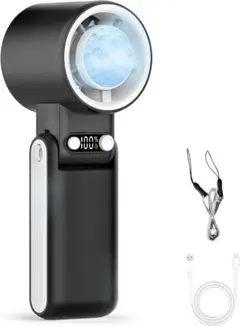 ハンディファン 冷却プレート搭載 冷却ファン 手持ち扇風機