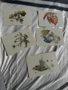 となりのトトロ　ポストカード5枚セット　ジブリ