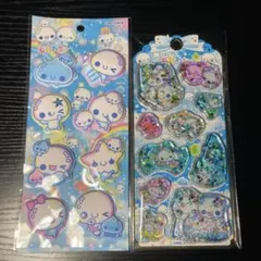 P*☆様 あわわちゃん　ぷくぷくシール　ウォーターシール　2枚セット