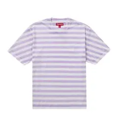 supreme 25fw Stripe Pocket L/S Top pink - メルカリ